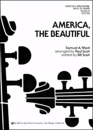 Book cover for America, the Beautiful - Score