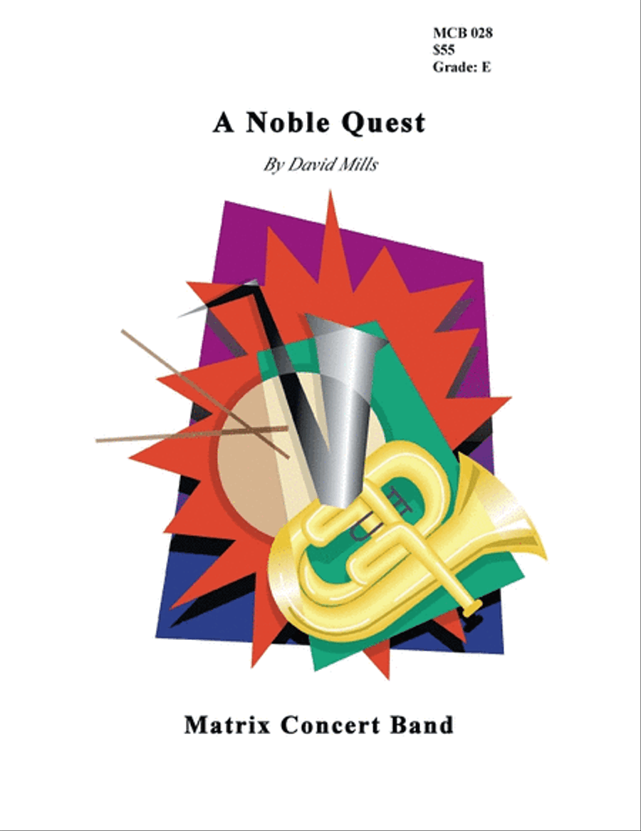 A Noble Quest Concert Band scores gallery preview page 1