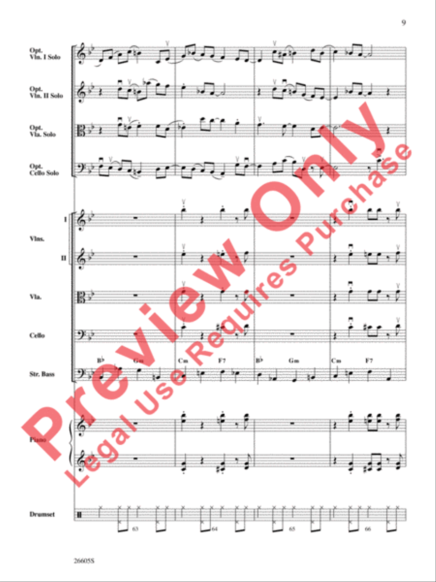 I Got Rhythm String Orchestra scores gallery preview page 10