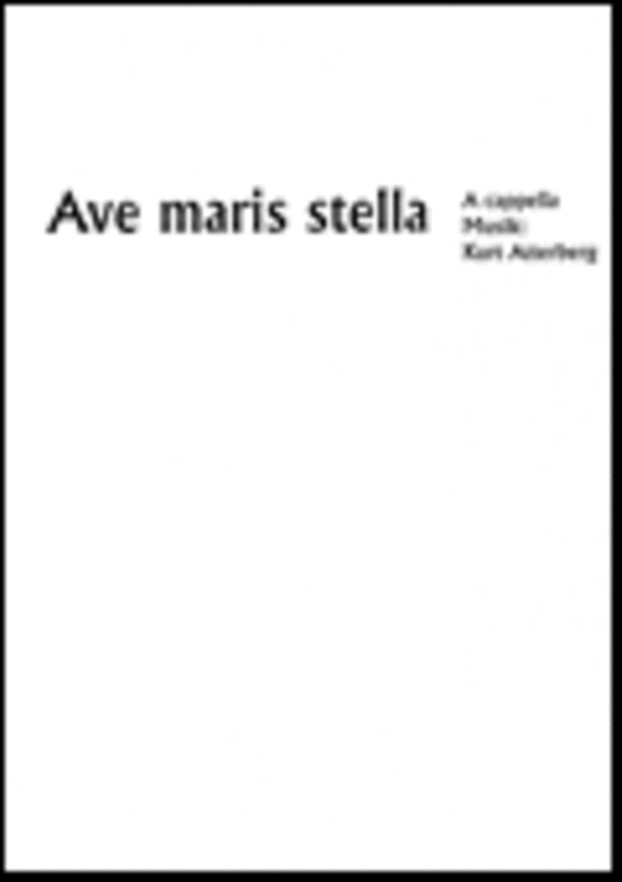 Ave maris stella 4-Part scores gallery preview page 1
