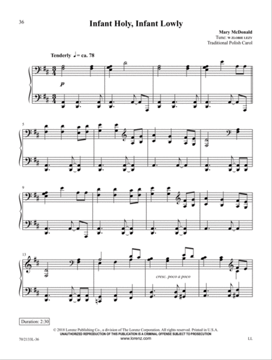 Christmas by Candlelight Piano Solo scores gallery preview page 10