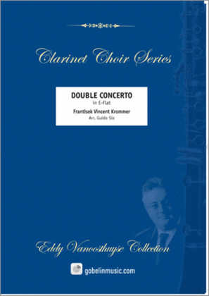 Book cover for Double Concert in Eb, opus 35