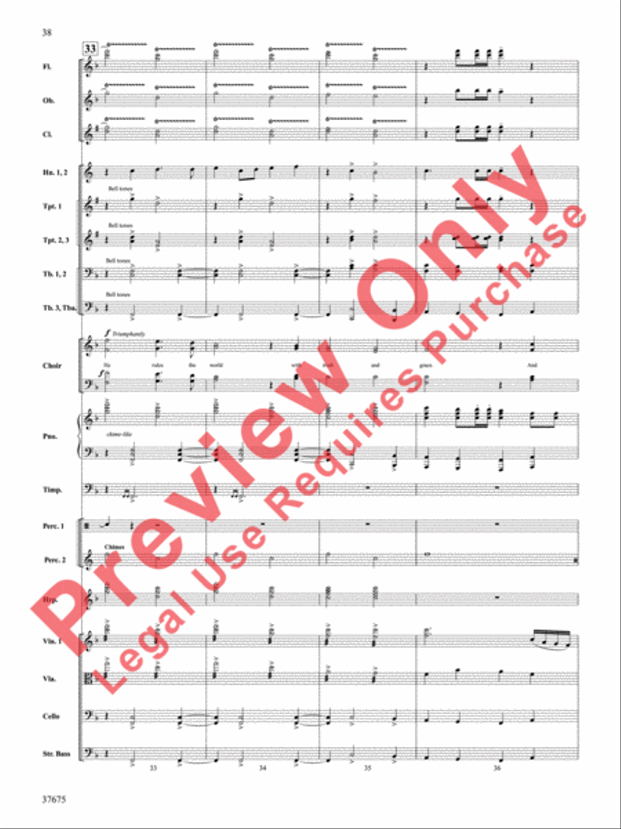 Festival of Carols Choir scores gallery preview page 39