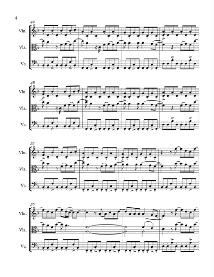 The Scientist String Trio scores gallery preview page 5