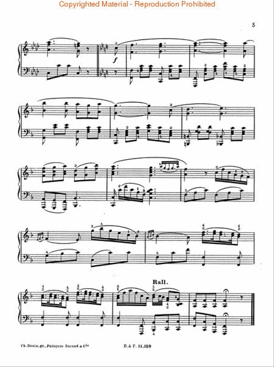 Plaisir d'Amour Piano Solo scores gallery preview page 4
