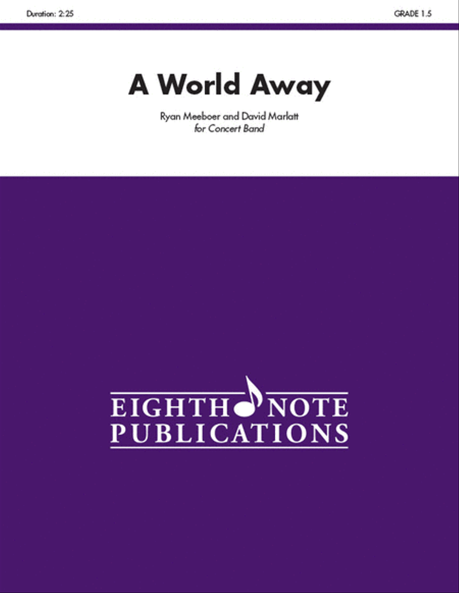 A World Away Concert Band scores gallery preview page 1