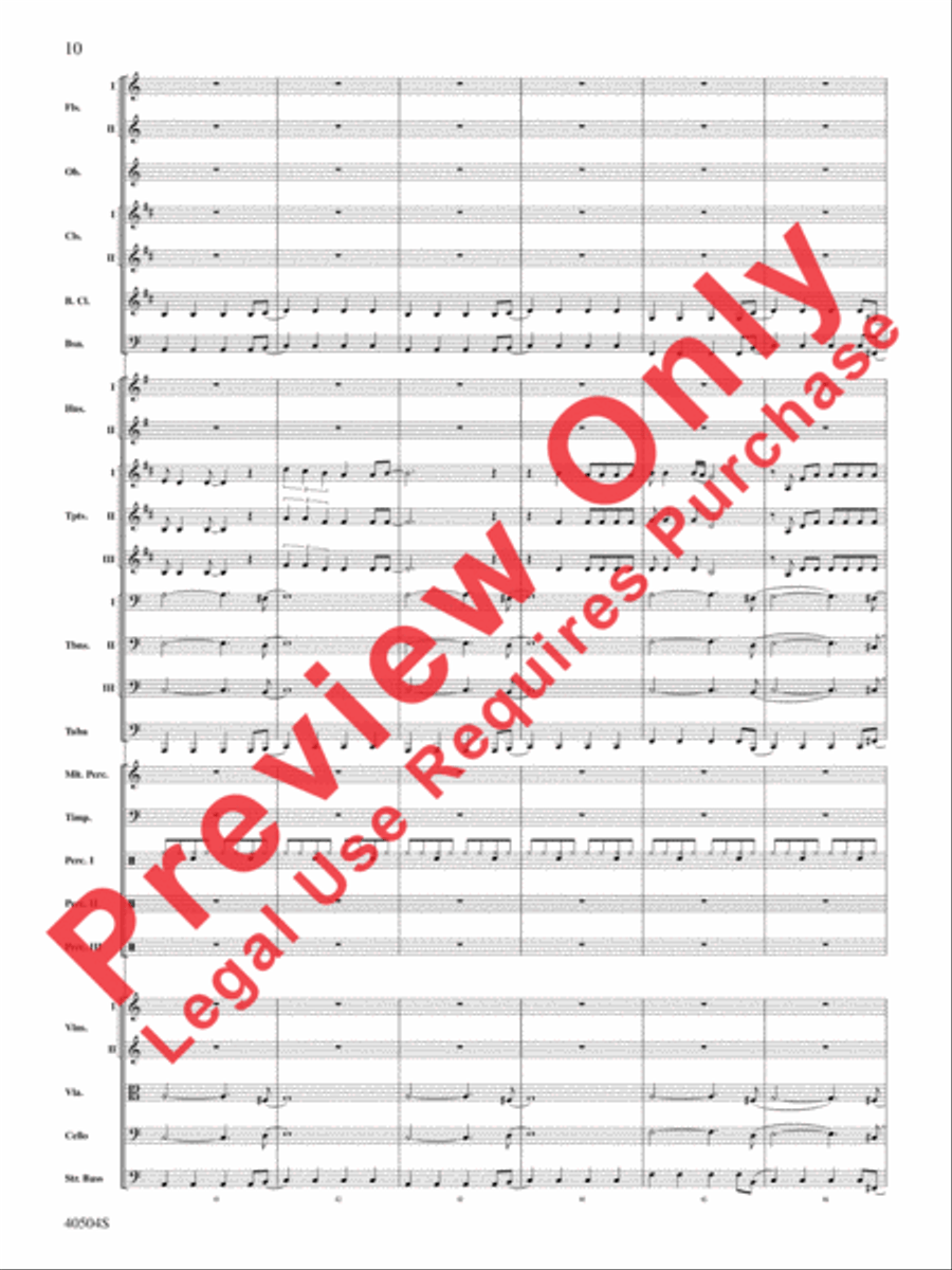 The Eagles on Tour The Eagles on Tour Full Orchestra scores gallery preview page 11
