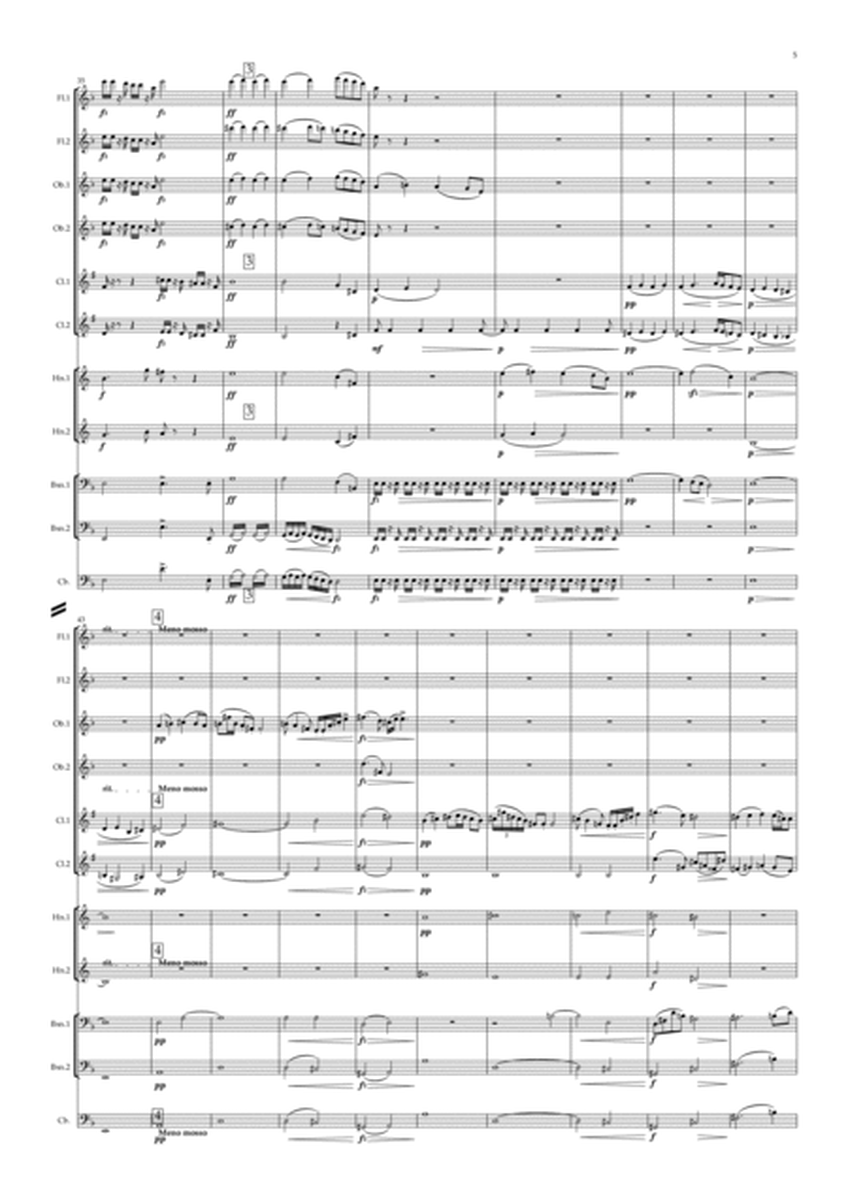 Dvorak: String Quartet No.12 in F Op.96 " American" (Complete) - wind dectet/bass image number null