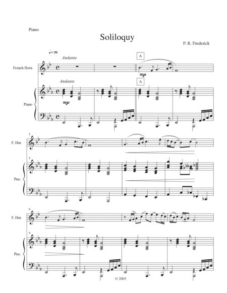 Soliloquy (French Horn Solo) image number null
