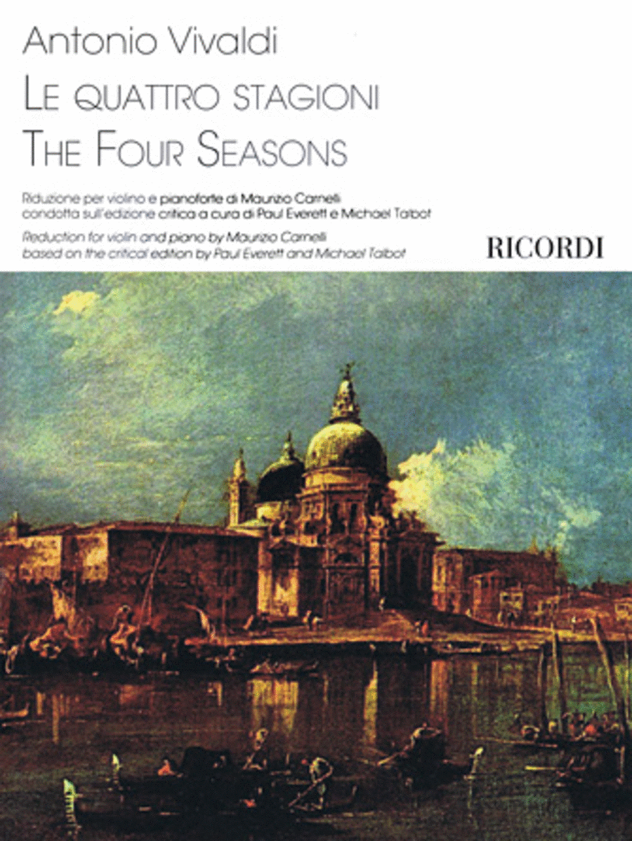 The Four Seasons Op. 8/1-4 Violin Solo scores gallery preview page 1