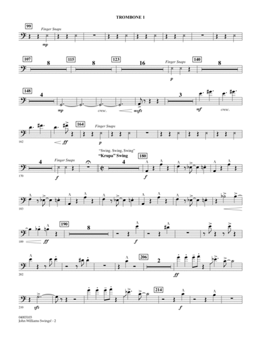 John Williams Swings! - Trombone 1