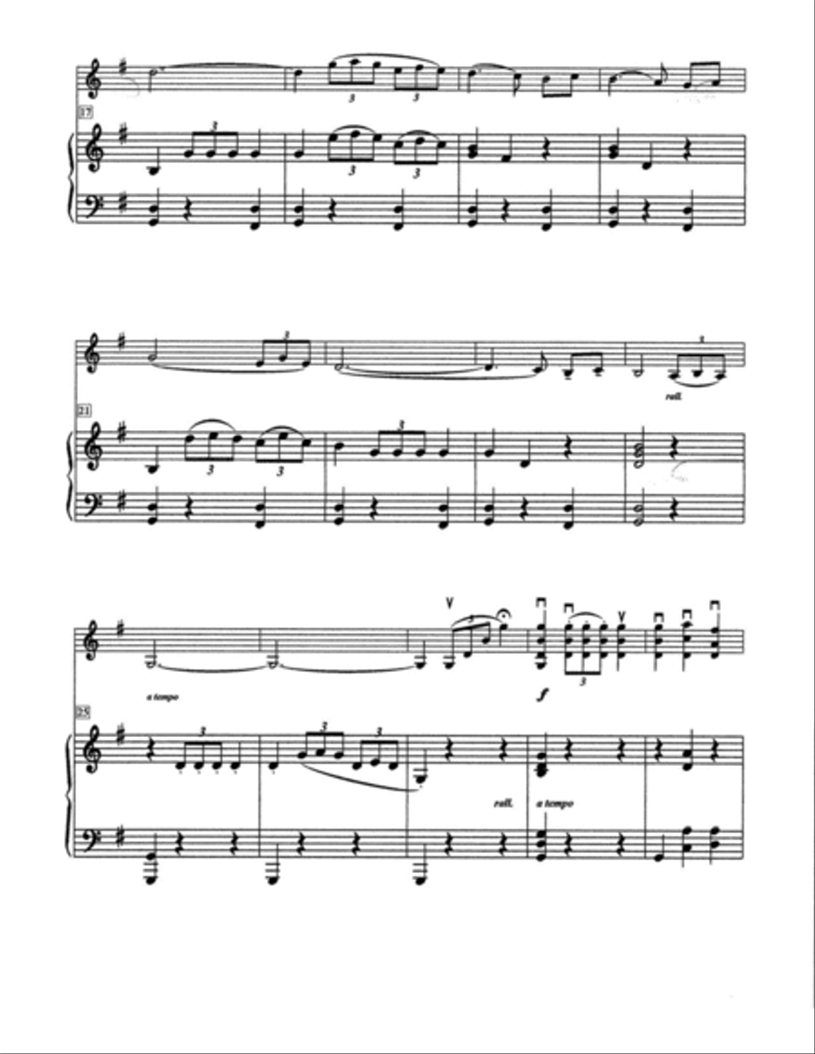 AMBIENTE DE TABERNA for violin and piano Violin Solo scores gallery preview page 3