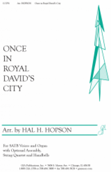 Once in Royal David's City - Handbell edition