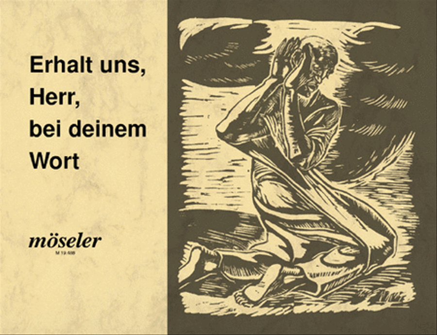 Erhalt uns, Herr, bei deinem Wort
