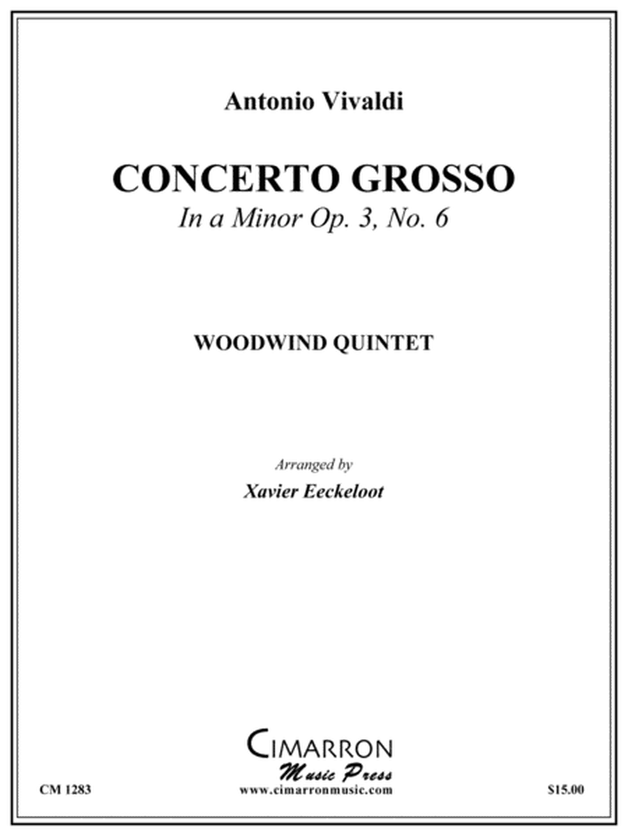 Concerto Grosso in A Minor