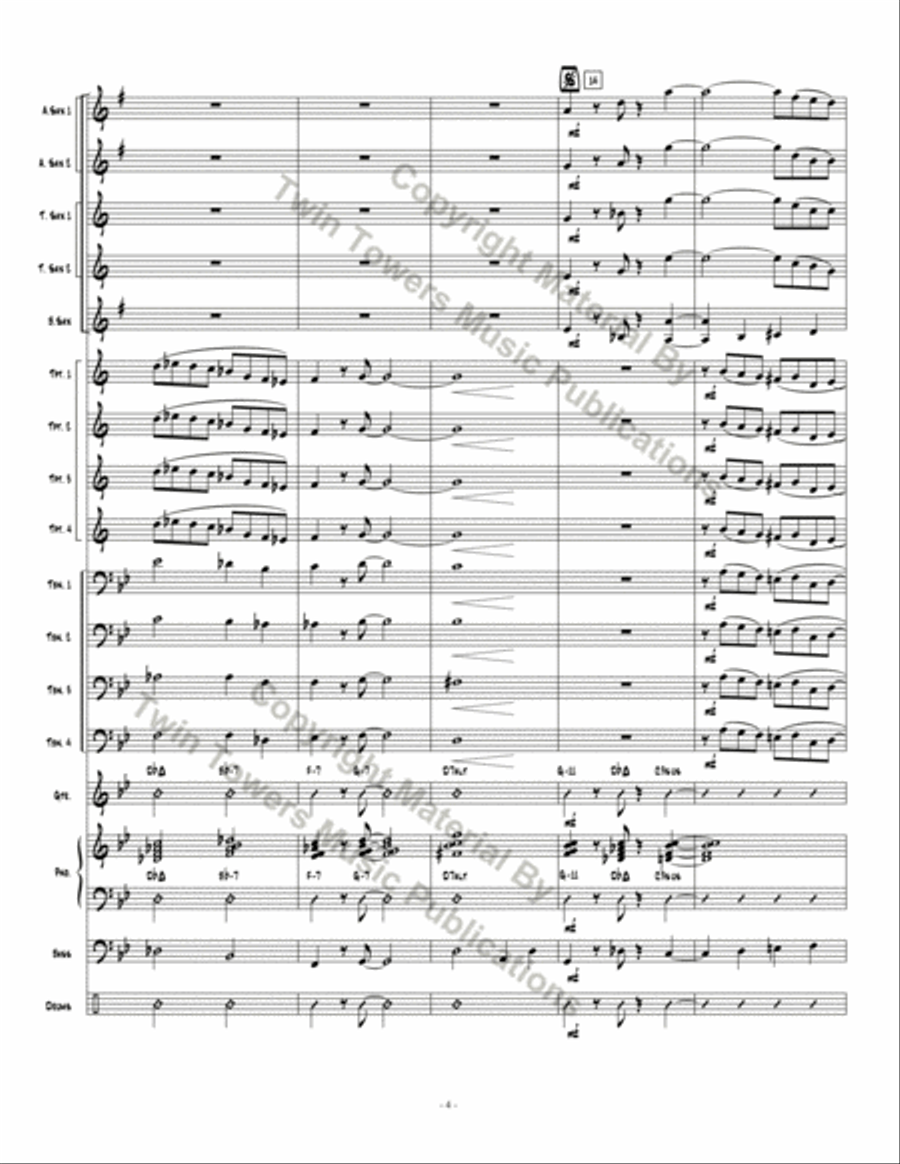 Rubaswing Jazz Ensemble scores gallery preview page 5