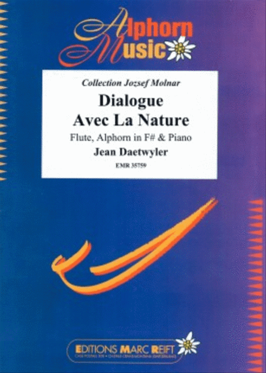Dialogue Avec La Nature Dialogue Avec La Nature Flute scores gallery preview page 1