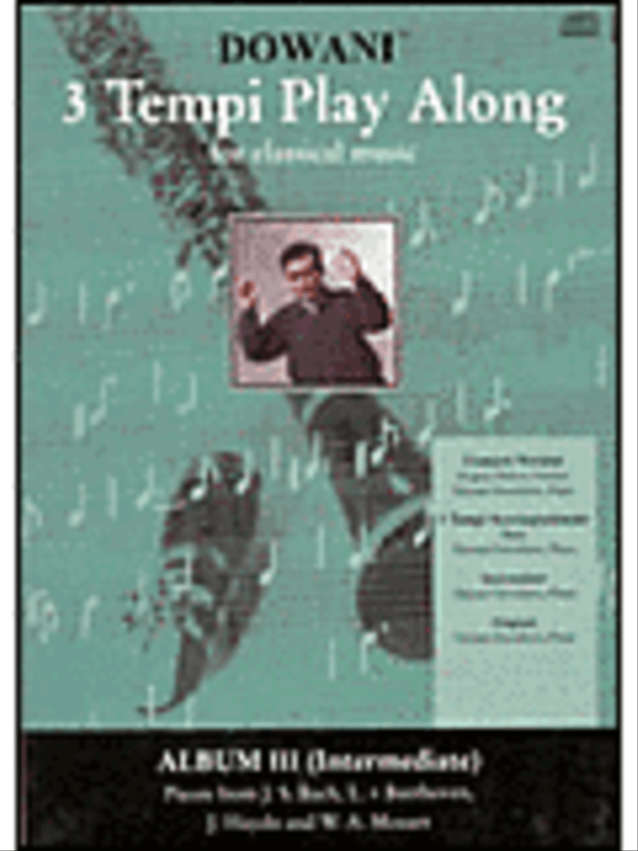 Album Vol. III (Intermediate) for Clarinet in Bb and Piano B-Flat Clarinet scores gallery preview page 1
