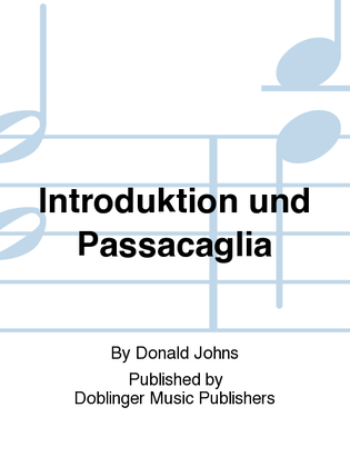 Introduktion und Passacaglia