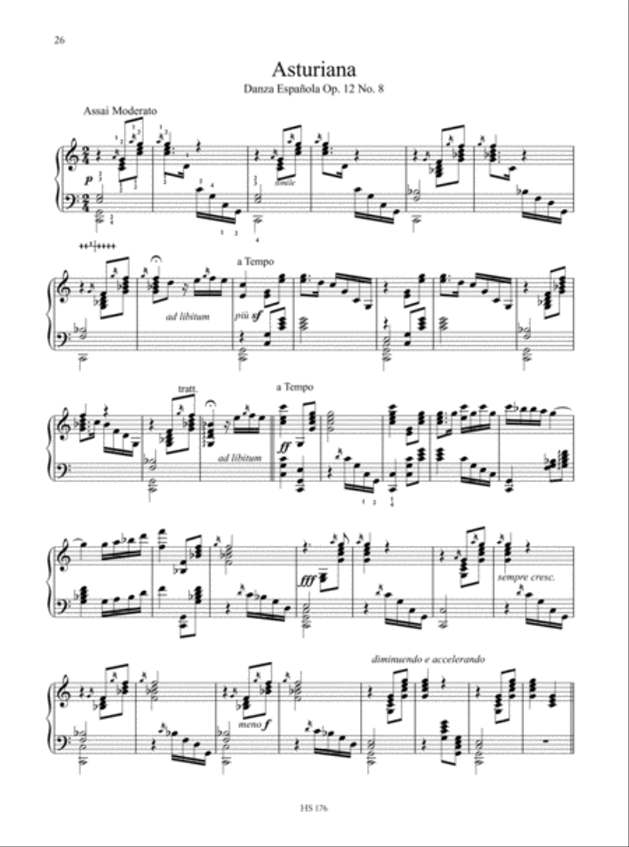 Granados Album for Harp Harp scores gallery preview page 6