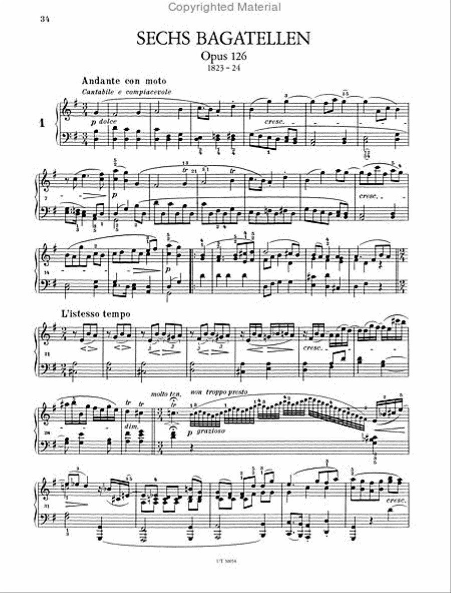 Bagatelles Bagatelles Chamber Music scores gallery preview page 4