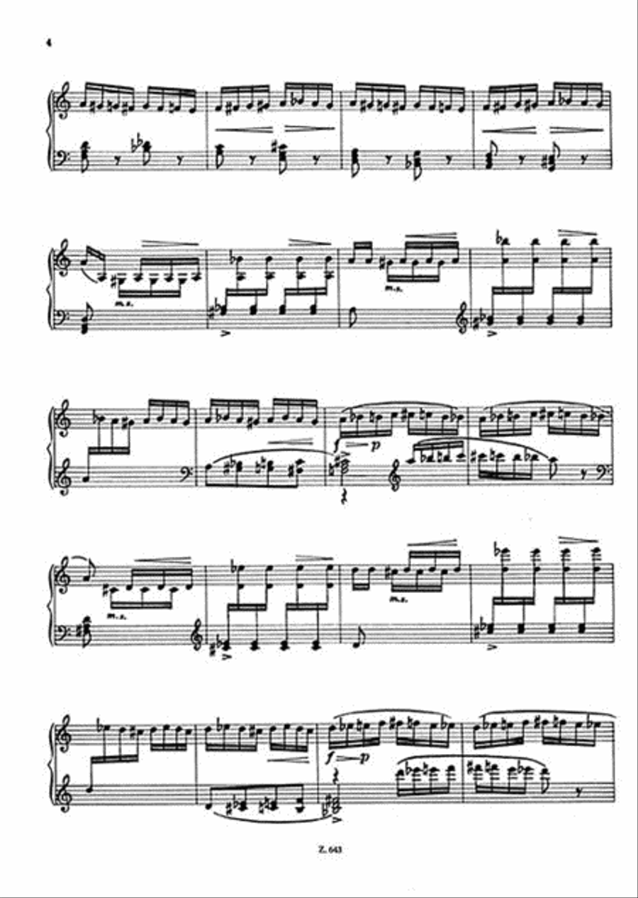 Flight of the Bumblebee Piano Solo scores gallery preview page 2