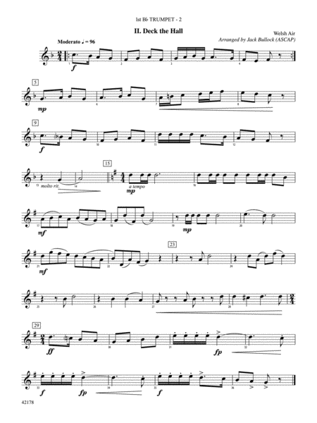 Happy Holidays---Vol. 1: 1st B-flat Trumpet