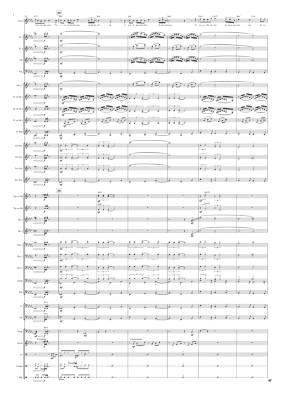 Encadenados Concert Band scores gallery preview page 4