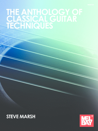 Book cover for Anthology of Classical Guitar Techniques