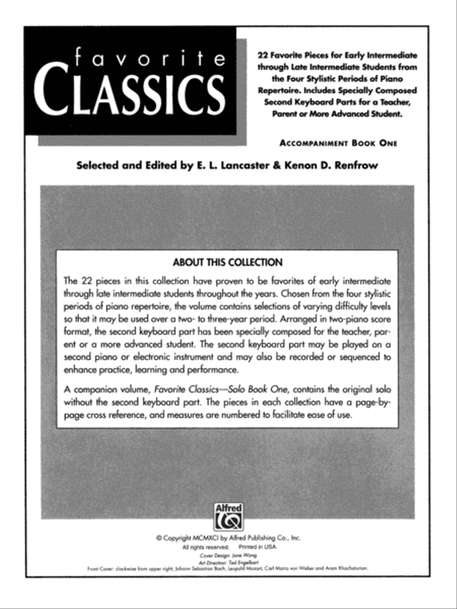 Favorite Classics, Book 1 Piano Duet scores gallery preview page 5
