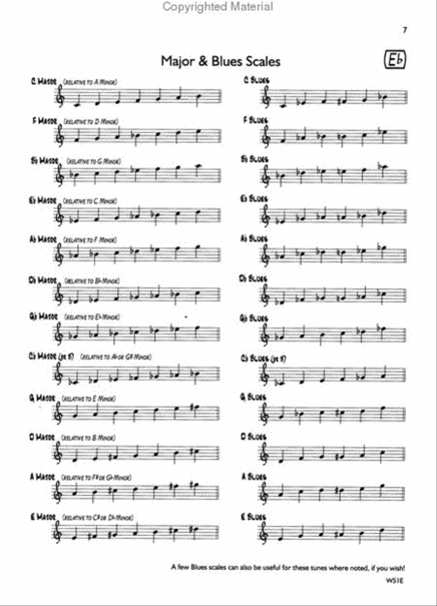 Cutting The Changes: Jazz Improvisation Via Key Centers - E Flat Edition E-Flat Instrument scores gallery preview page 2