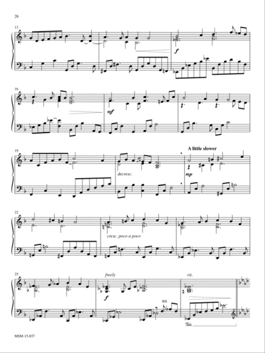 Jesu, Joy of Man’s Desiring Piano Solo scores gallery preview page 2