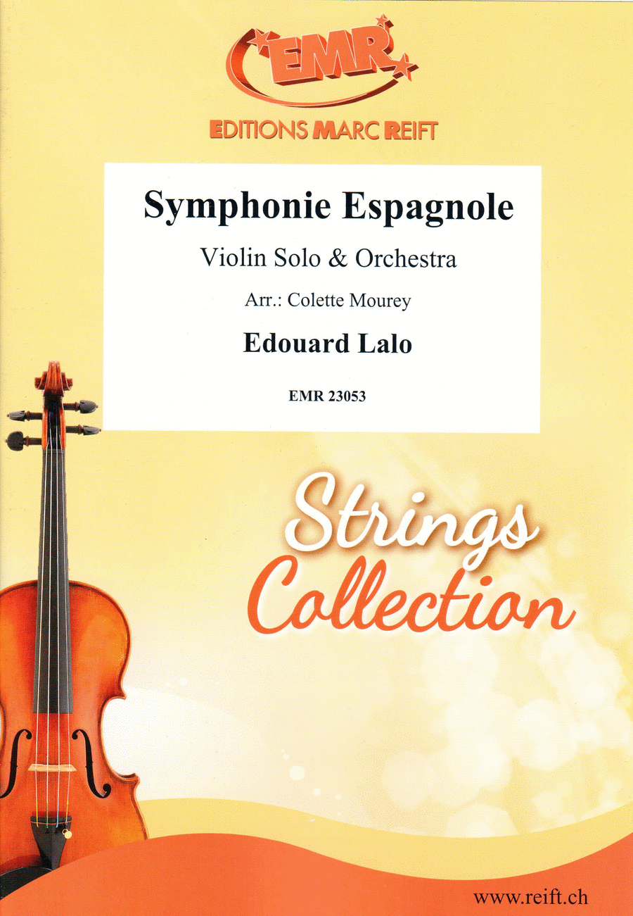 Symphonie Espagnole Orchestra scores gallery preview page 1