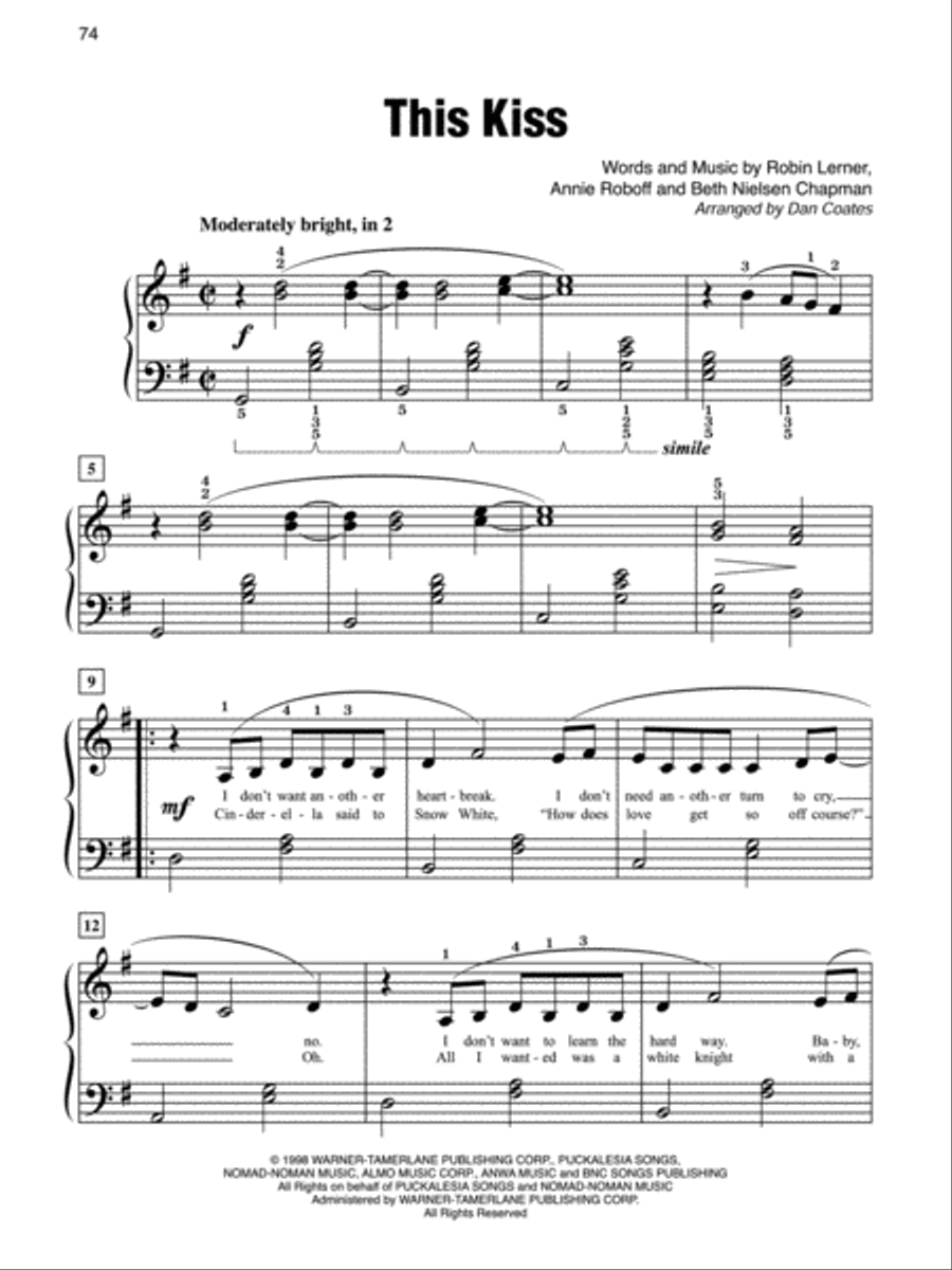 Simply Country Easy Piano scores gallery preview page 5
