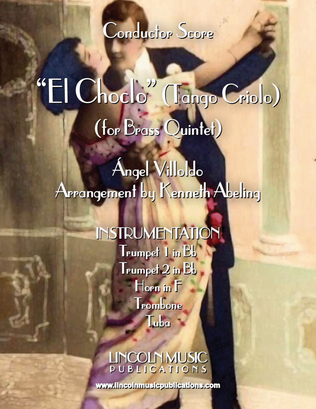 Book cover for El Choclo (Tango) (for Brass Quintet)
