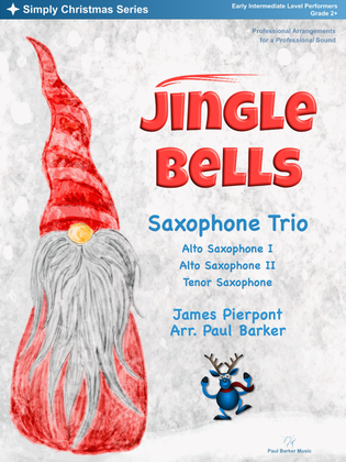 Book cover for Jingle Bells (Saxophone Trio)