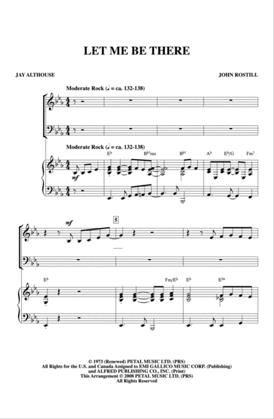 Let Me Be There Let Me Be There 3-Part scores gallery preview page 2