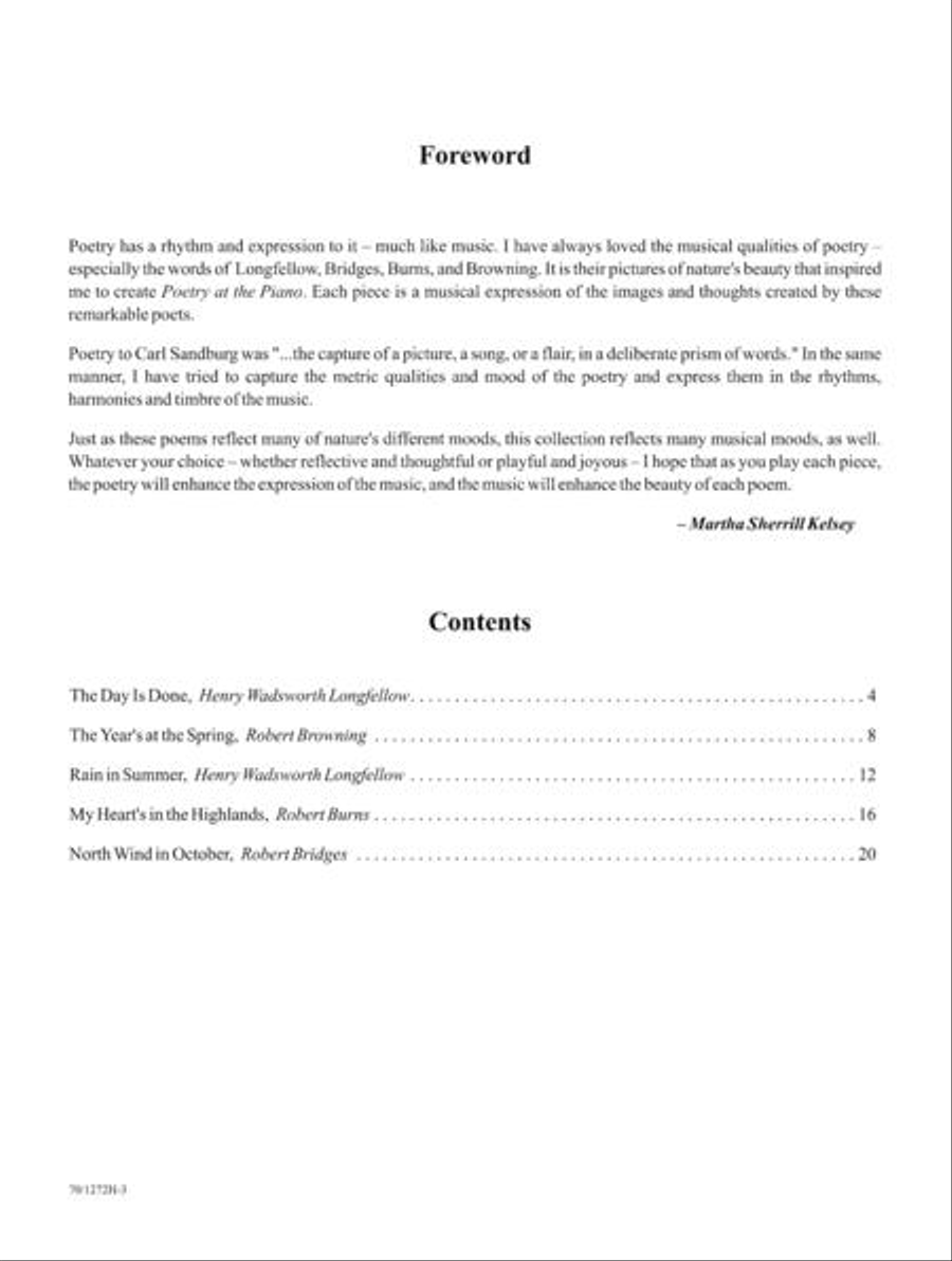 Poetry at the Piano - Book 4, Intermediate Piano Solo scores gallery preview page 3