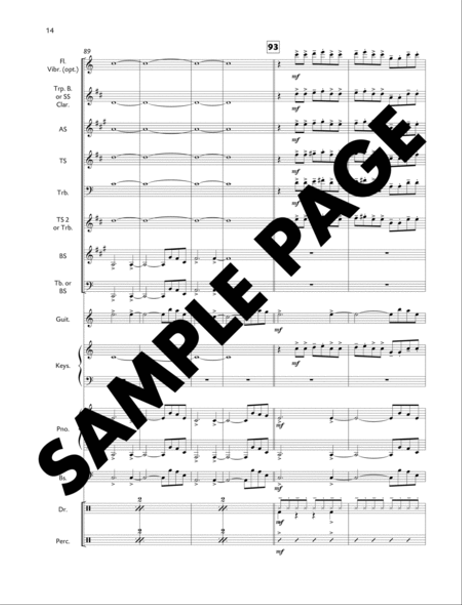 Lir Illir Big Band scores gallery preview page 15