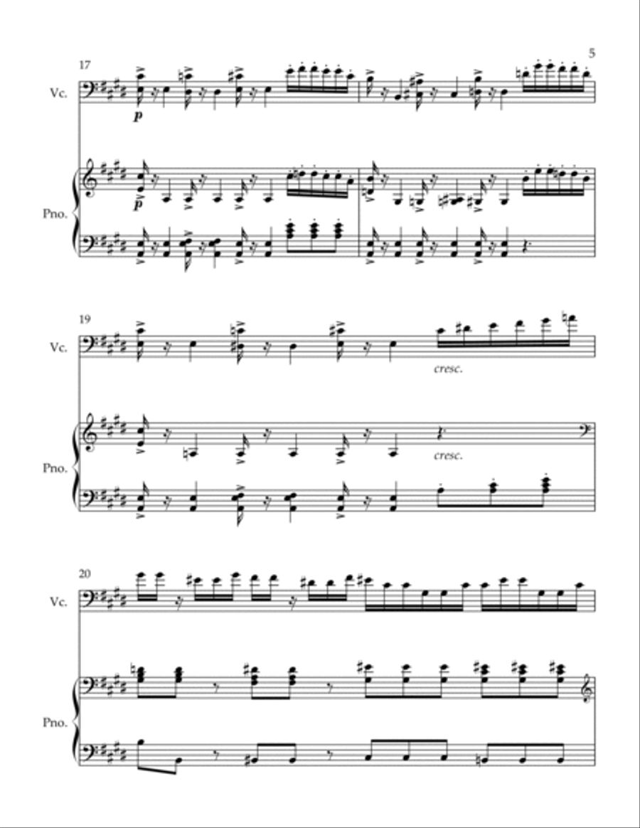 Adage Piano scores gallery preview page 5