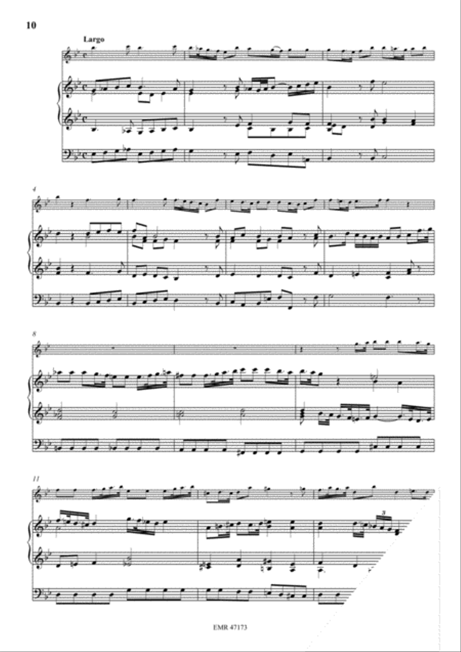 Sonata XI Sonata XI Flute scores gallery preview page 5
