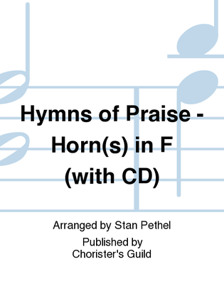 Book cover for Hymns of Praise - Horn(s) in F (with CD)