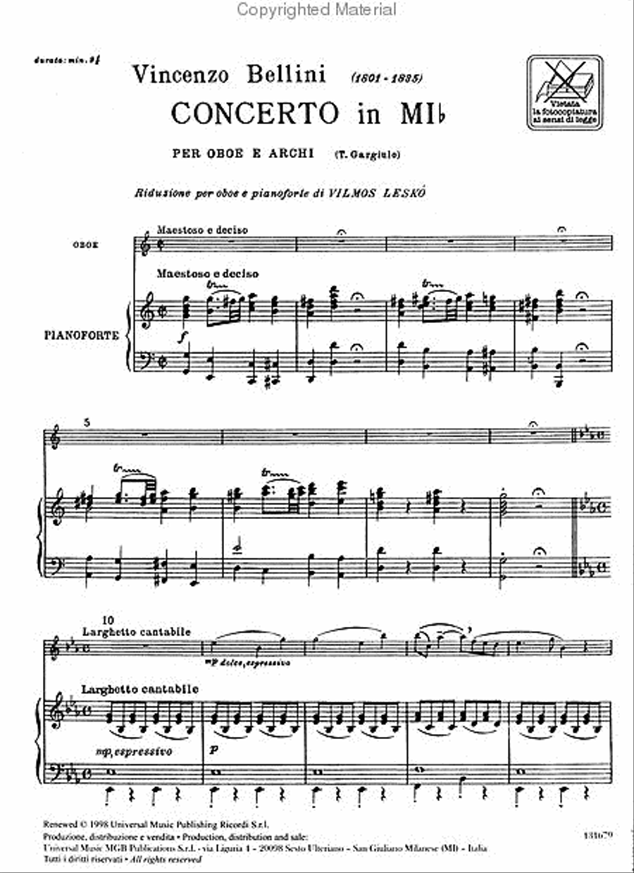 Concerto in E Flat Concerto in E Flat Orchestra scores gallery preview page 3