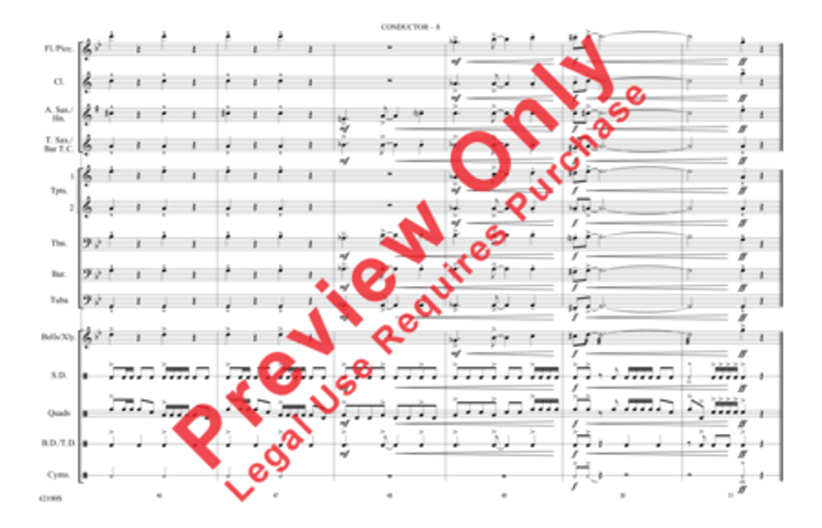 The Jazz Police Marching Band scores gallery preview page 9