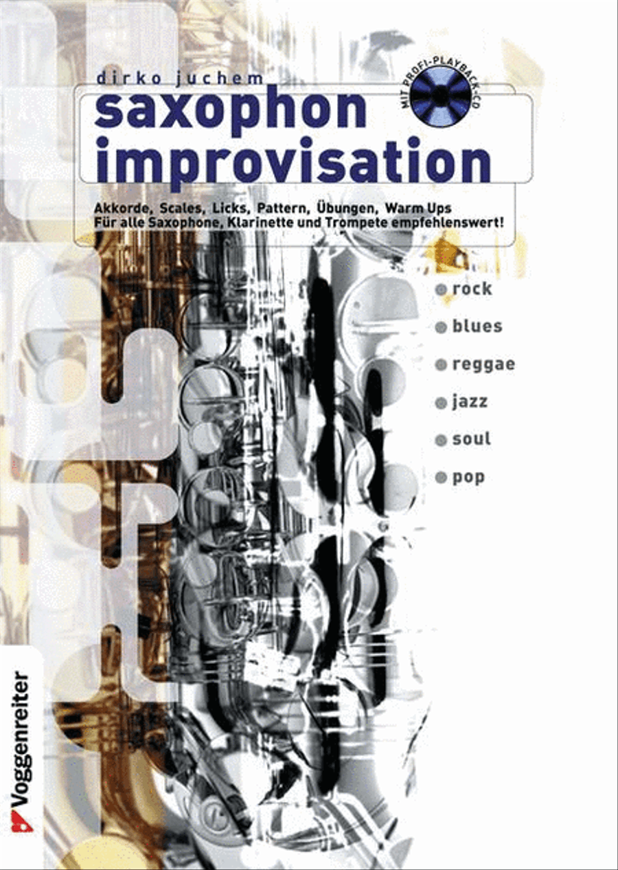 Saxophon Improvisation Saxophone Solo scores gallery preview page 1