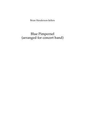 Blue pimpernel (arrangement for concert band)