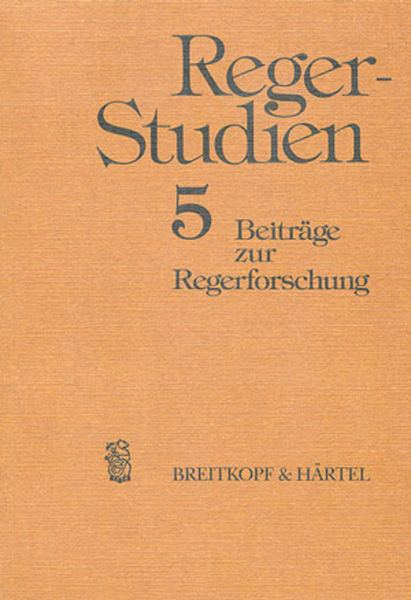 Reger-Studien 5