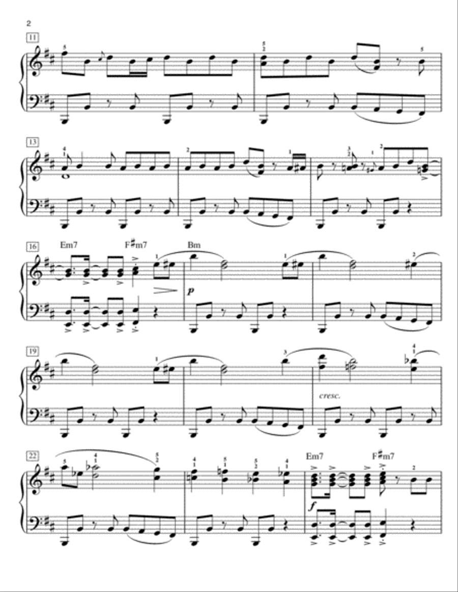 Gangnam Style Piano Method scores gallery preview page 2