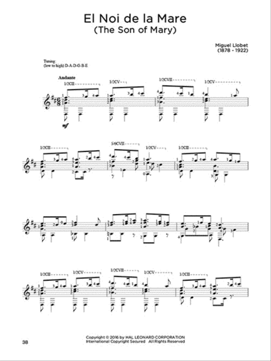 First 50 Classical Pieces You Should Play on Guitar Acoustic Guitar scores gallery preview page 5