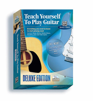 Book cover for Alfred's Teach Yourself to Play Guitar